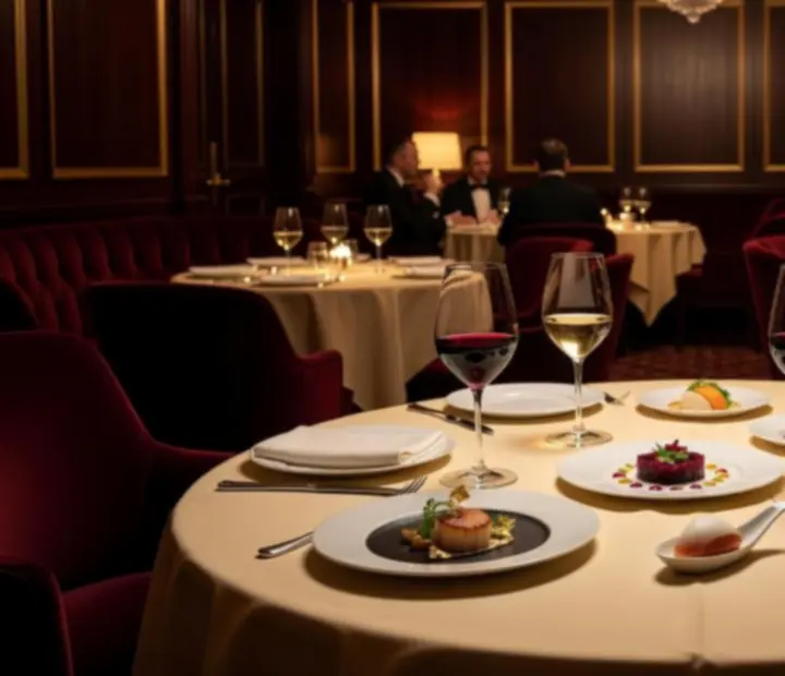 Degustacijski meni serviran u luksuznom casino restoranu