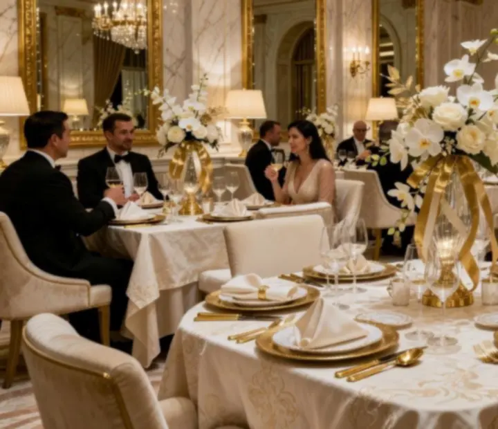 Tematska večera u luksuznom casino restoranu